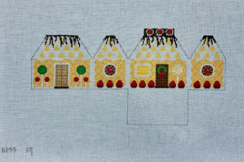 6255 SR- Susan Roberts Christmas Pineapple Mini House