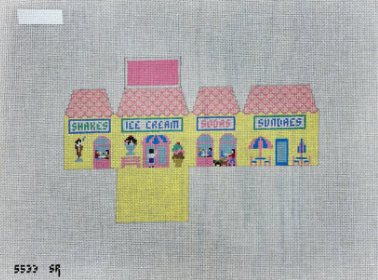 5533 SR- Susan Roberts Ice Cream Parlor, Mini House