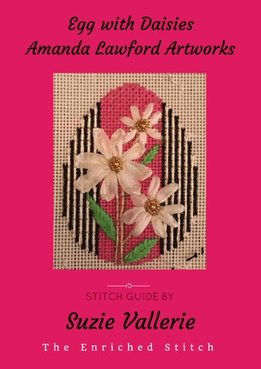 26033 Daisy and Stripes Egg Stitch Guide