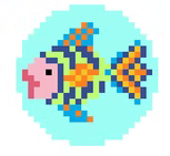 FS-AN H Fish 2" Round