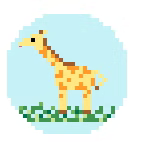 FS-AN M Giraffe 2" Round