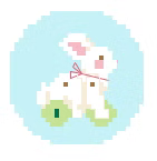 FS-AN O Rabbit 2" Round