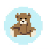 FS-Toy B Tedy Bear 2" Round