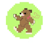 FS-Toy C Bear 2" Round