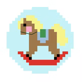 FS-Toy D Rocking Horse 2" Round