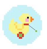 FS-Toy F Duck 2" Round