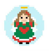 FS-Xmas B Angle 2" Round