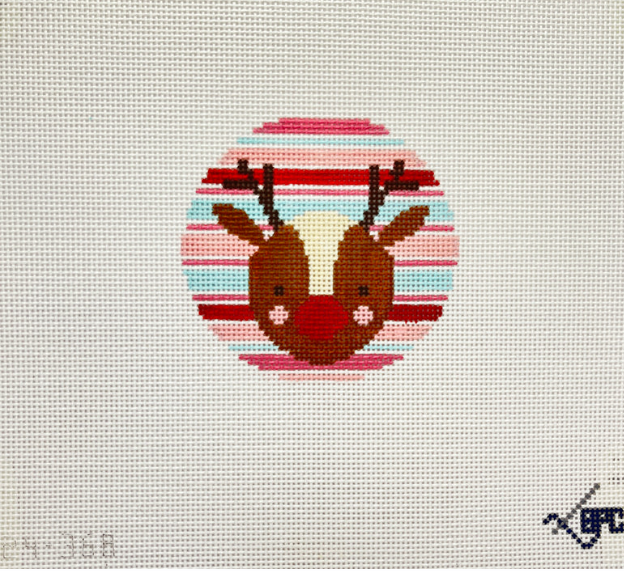 24-368 Reindeer with Stripes